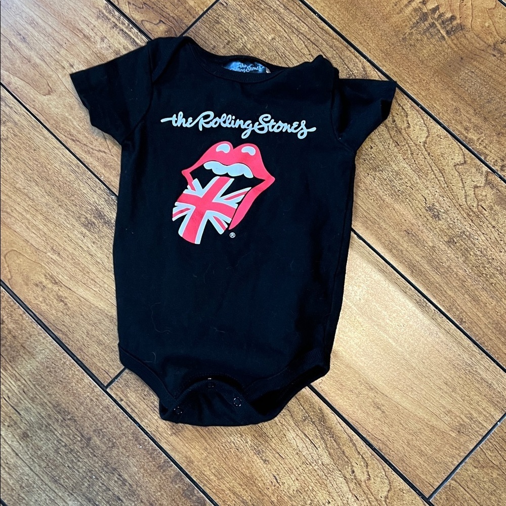 Rolling Stones baby romper
